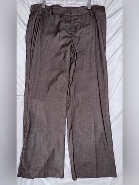 New York and Company Dress Pants in Dark Brown
